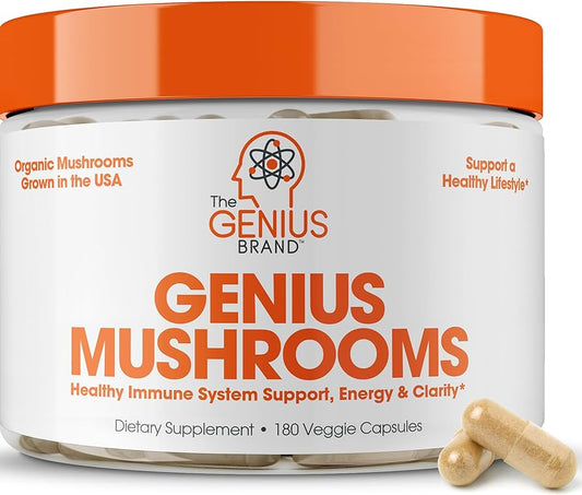 Genius Mushrooms vs Alpha Brain